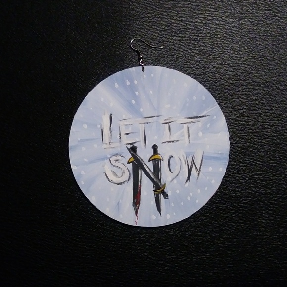 "Jon Snow" Earrings - Picture 5 of 8